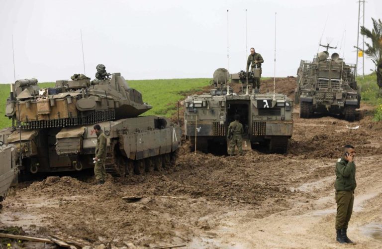 Les engins militaires israéliens font une incursion limitée à l’est de Gaza