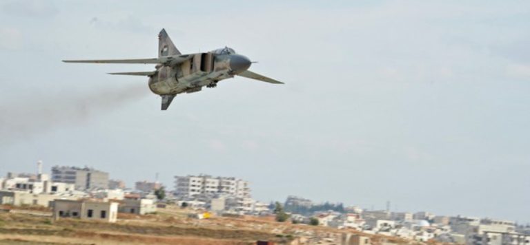 Un chasseur L-39 de l’armée syrienne abattu à Idlib par la Turquie