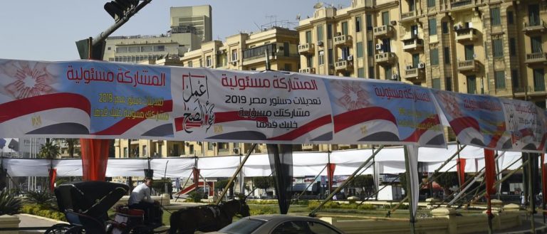 Égypte: le référendum pour renforcer le pouvoir d’Al-Sissi est lancé