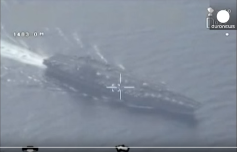Des drones iraniens s’approchent d’un navire américain