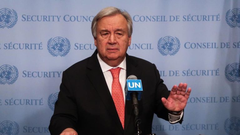 Guterres: les contacts internationaux se poursuivent pour faire face à une crise de famine sans précédent