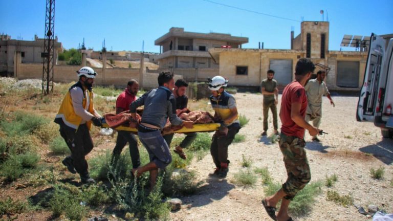 En Syrie, l’effusion de sang perpétue à Idleb et les bombardements font état de 18 morts, dont 5 enfants