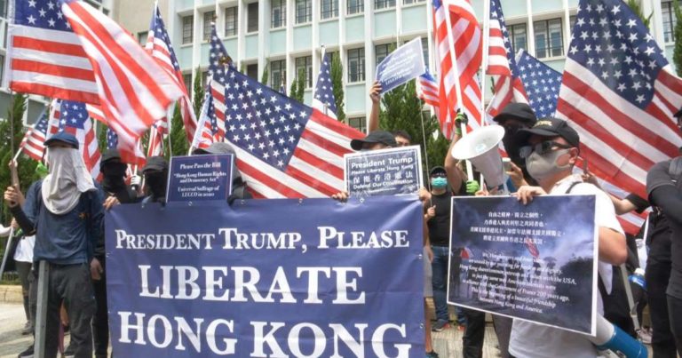 Hong Kong: les manifestants appellent à l’aide des USA