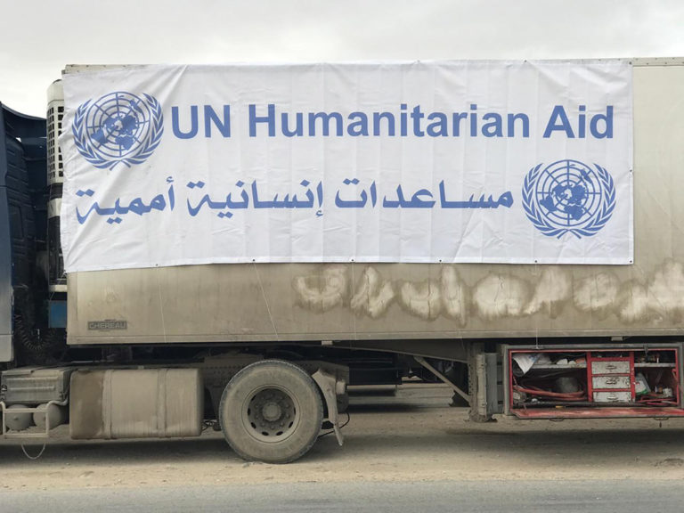 Syrie: l’ONU envoie 35 camions d’aide à Idleb