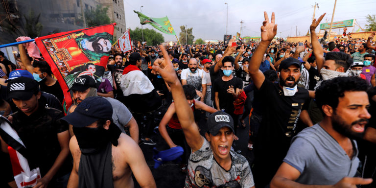 Irak : 31 personnes mortes dont deux policiers lors des manifestations