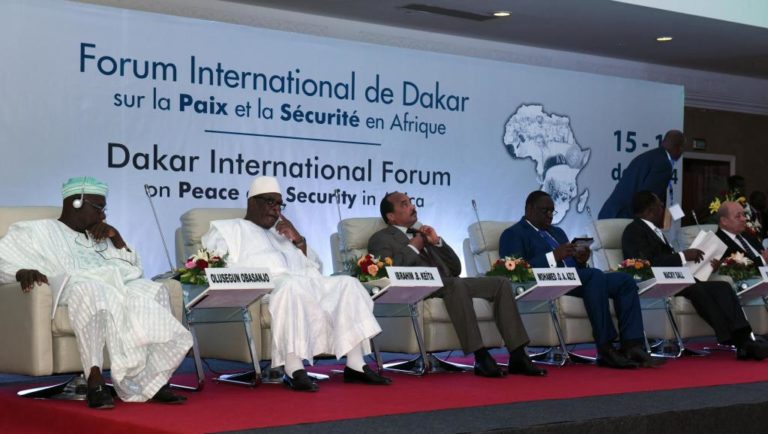 Forum de Dakar: «Combattre le terrorisme au Sahel est un devoir et un impératif»