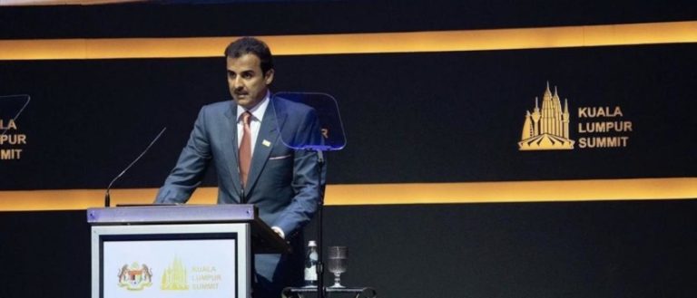 L’émir du Qatar s’oppose à la politique du blocus, de la famine, et du contrôle diplomatique
