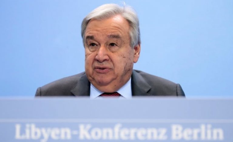Conférence de Berlin: l’ONU appelle les parties prenantes à éviter une guerre totale