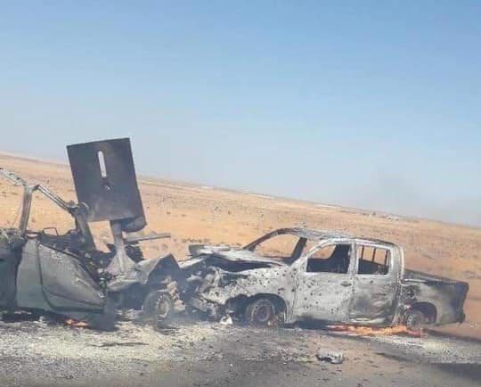 Libye : Les forces pro-GNA visent 2 rassemblements et 2 véhicules blindés de Haftar à Gharyan