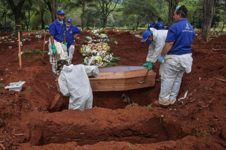 Brésil : 1039 nouveaux décès liés au Covid-19 en une journée