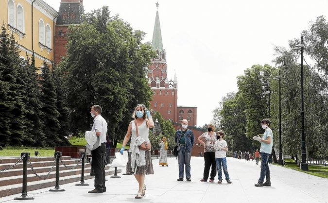 En un seul jour, le coronavirus fait plus de 6 mille infections et prés de 200 décès en Russie