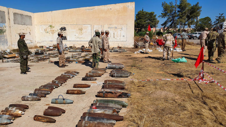 Libye : 55 morts dans les explosions des mines dissimulées par les milices de Haftar