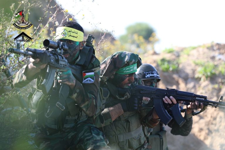 En images : La résistance à Gaza s’entraîne pour capturer des soldats israéliens