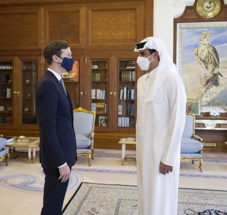 L’émir du Qatar et Kushner discutent des développements au Moyen-Orient