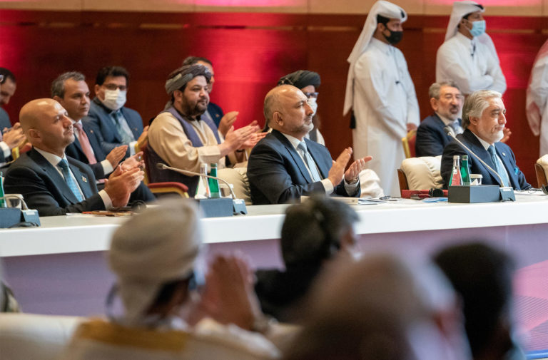 Une délégation du gouvernement afghan au Qatar pour un 2e round de négociations avec les Talibans