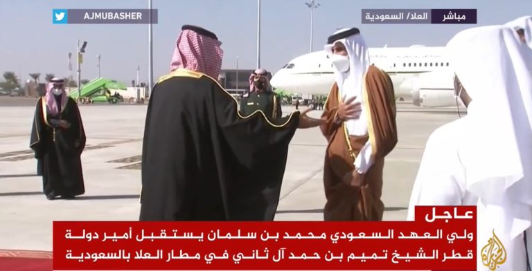 Sommet du Golfe: L’émir du Qatar reçu par le prince héritier saoudien à bras ouverts