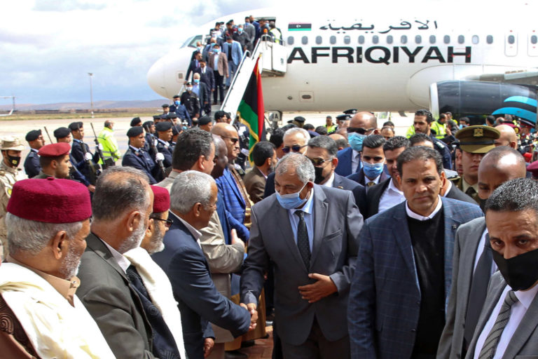 Libye / Benghazi : Passation de pouvoir à la délégation du nouveau gouvernement