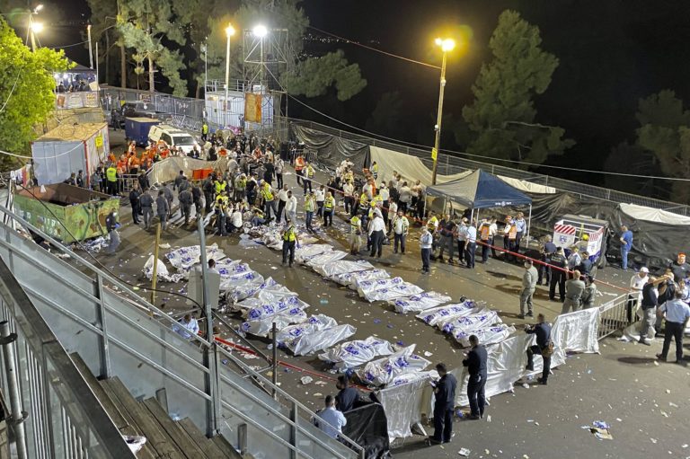 Israël : 44 morts lors d’une fête religieuse juive dans le nord du pays