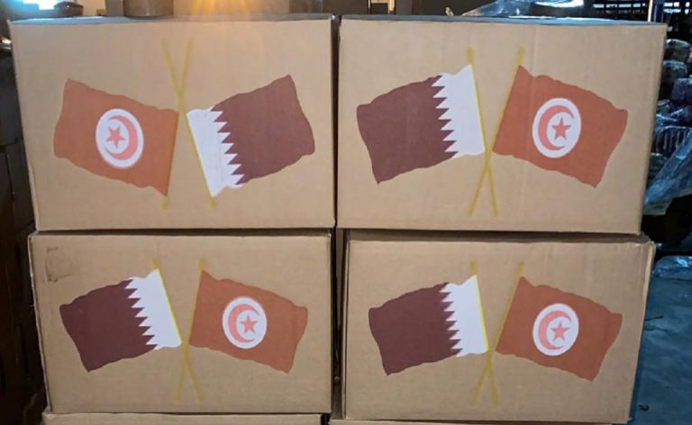 Le Qatar envoie des aides pour 15 mille familles tunisiennes, à l’occasion du Ramadan