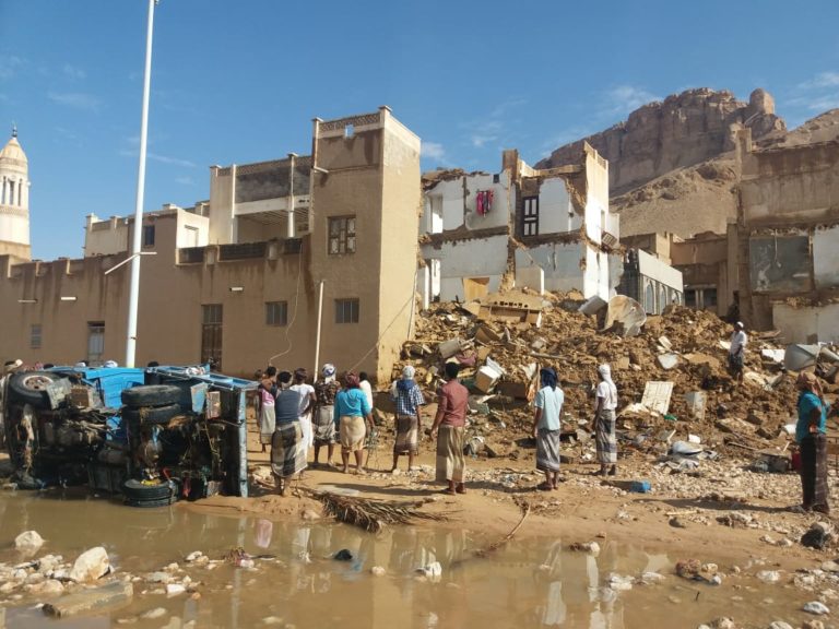 Yémen: 4 personnes tuées et 11 maisons effondrées pour cause de torrents à Hadramaout