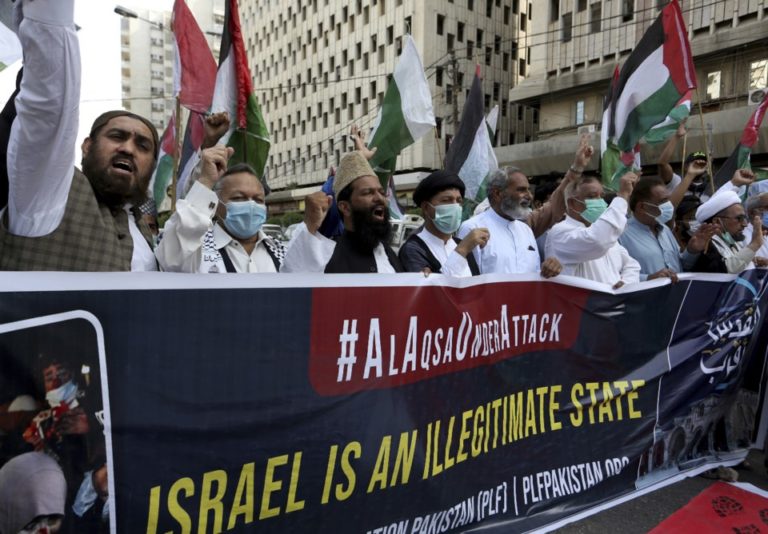 Pakistan: Manifestation contre l’attaque israélienne visant la mosquée Al-Aqsa