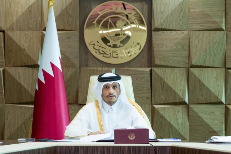 Le ministre des Affaires étrangère du Qatar discute l’offensive contre Gaza avec Ismaël Haniyeh