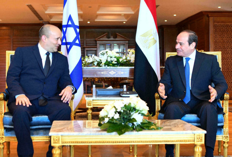 Le Président égyptien rencontre le Premier ministre israélien à Charm el-Cheikh