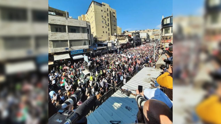 Jordanie: une marche de protestation contre “l’échange d’électricité contre de l’eau“ avec Israël