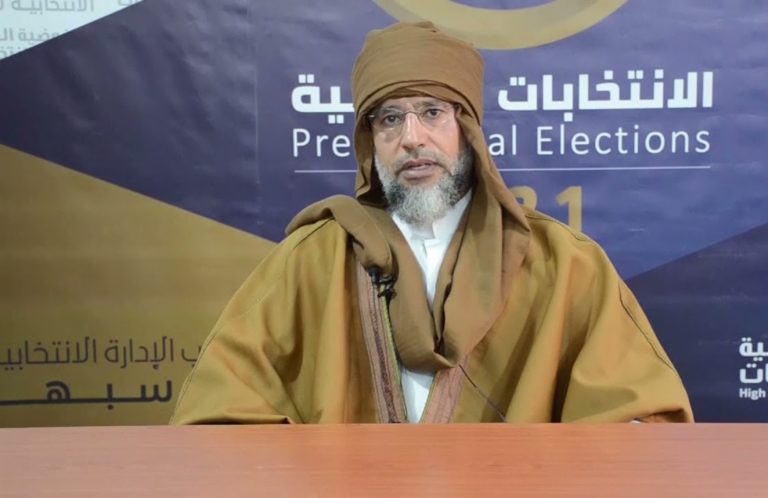 Libye : jugement « définitif » en faveur de la participation de Seif al-Islam Kadhafi aux élections présidentielles