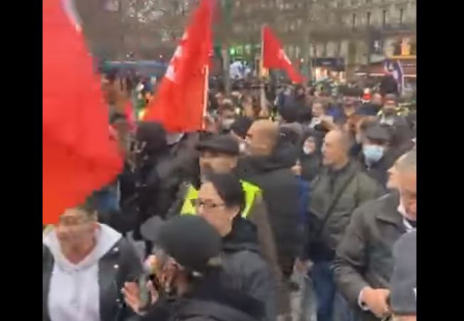 Tunisie : Manifestations à Paris pour soutenir la grève contre la faim