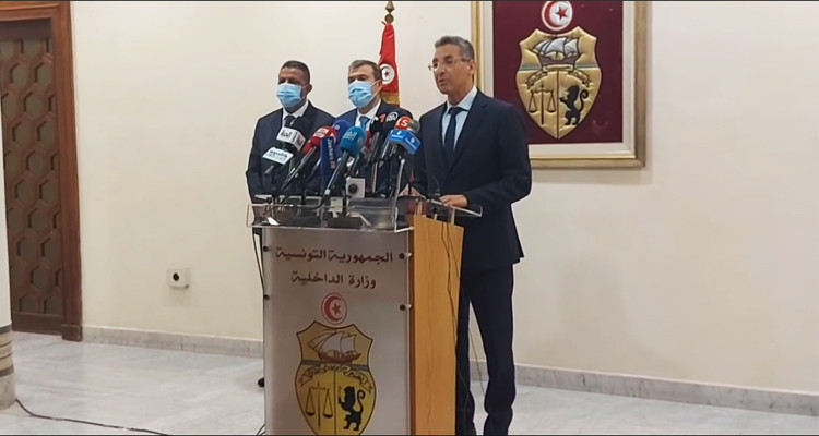 «Nous avons interpellé le député car le ministère de la Justice n’a pas fait ce qu’il fallait», déclare le ministre tunisien de l’Intérieur