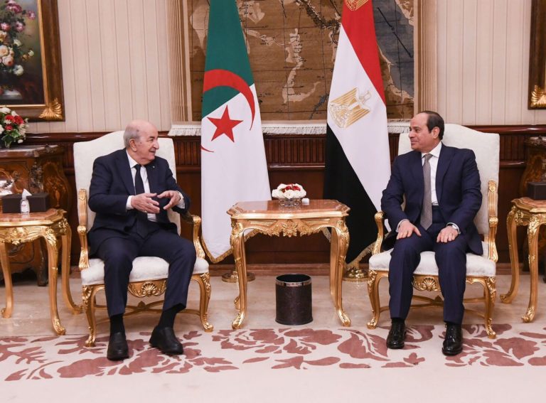 Les Présidents algérien et égyptien affichent « leur entente parfaite » sur les questions d’intérêt commun