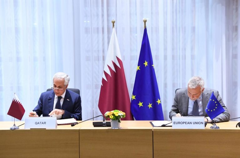Le Qatar signe avec l’Union Européenne pour fonder un comité à Doha