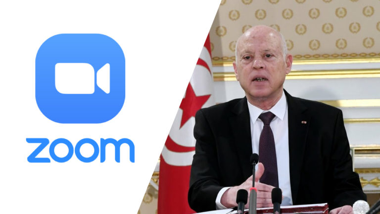 Tunisie : Zoom bloqué au pays alors que le Parlement prépare sa session