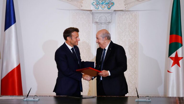 Macron termine sa visite en Algérie avec la signature d’un accord de « partenariat renouvelé »