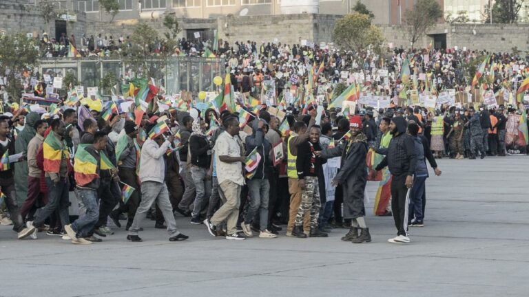Des milliers d’Éthiopiens manifestent contre l’ingérence étrangère