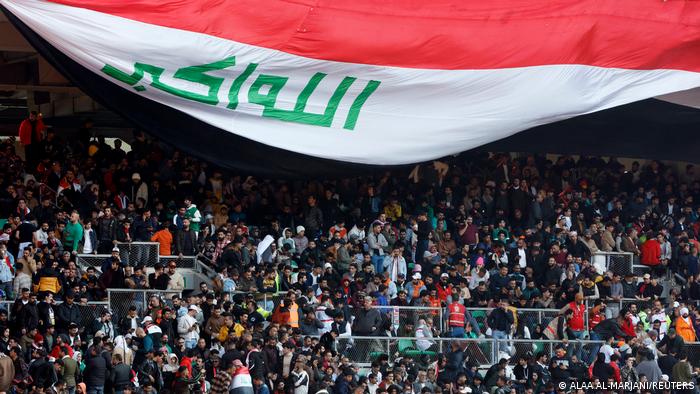 Irak : Au moins un mort et 60 blessés suite à une bousculade dans un stade de football