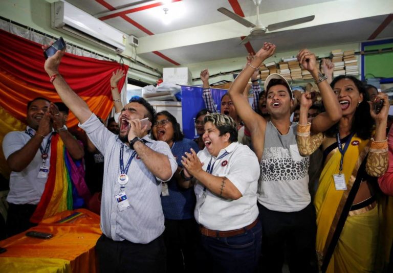 Inde: l’homosexualité a été dépénalisée , une décision historique pour la deuxième nation la plus peuplée de la planète