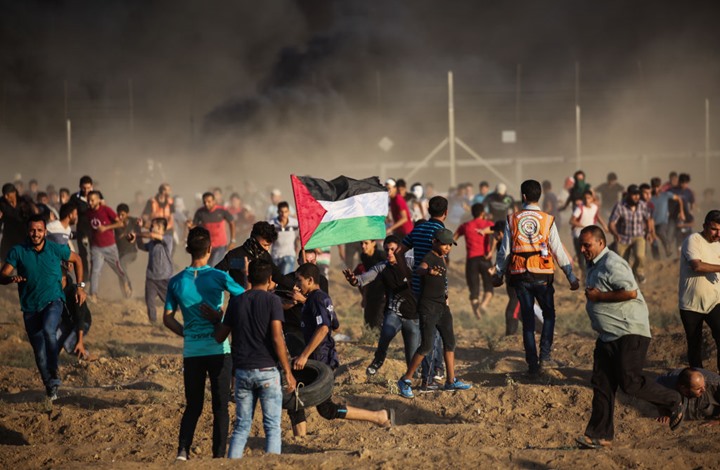 Bande de Gaza: 49 blessés dont 24 à balles réelles au cours de leur participation à la marche du retour