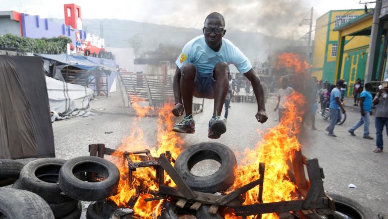 Haïti: nouvelle manifestation réclamant la démission du président