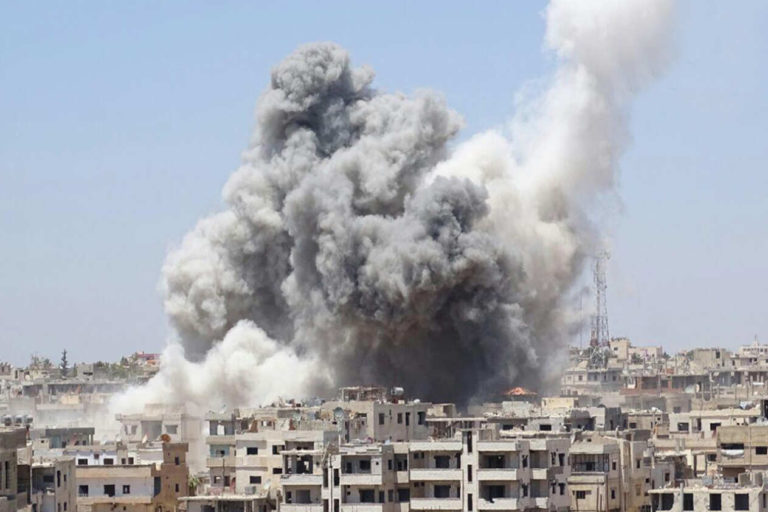 Syrie : des barils explosifs lancés par le régime d’el-Assad tuent une dizaine de civils à Idleb