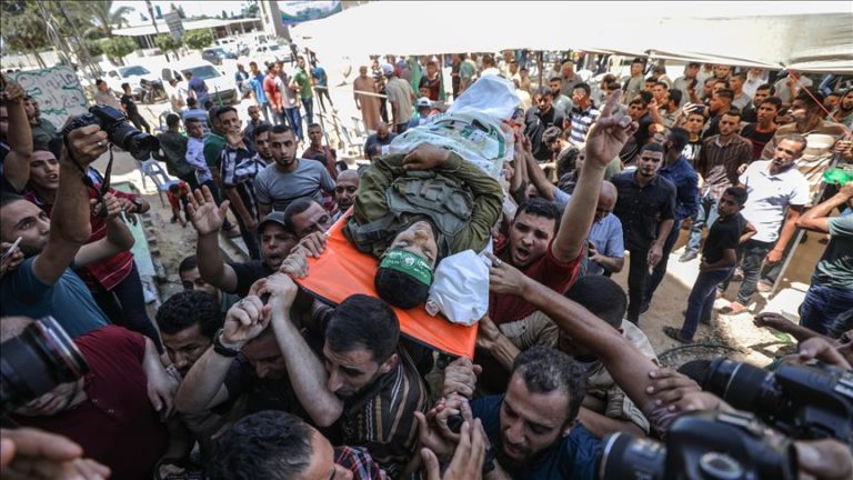Cisjordanie: funérailles du jeune Palestinien tué lors de heurts