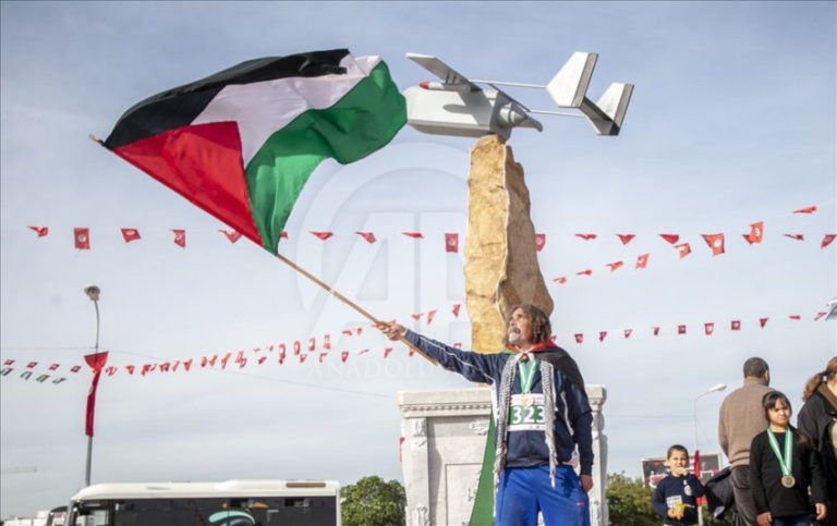 Tunisie: La capitale inaugure le plus grand monument célébrant la Cause palestinienne