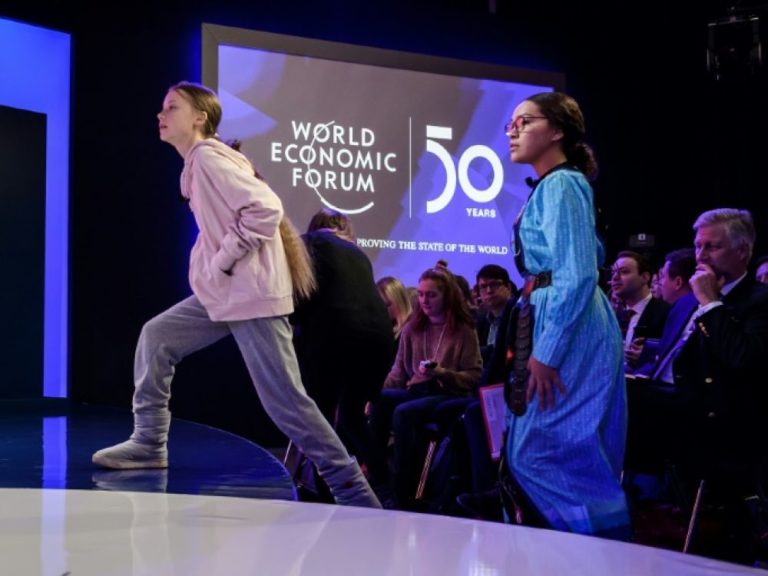 L’urgence climatique au menu du Forum de Davos