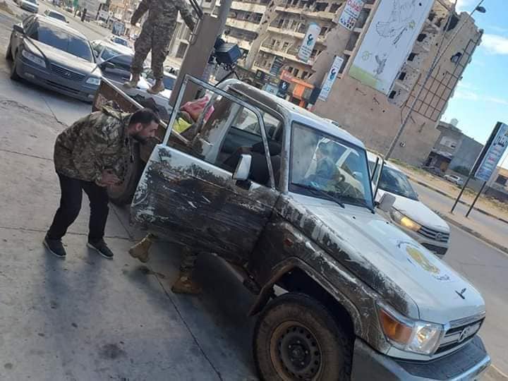 Libye: les forces du GNA ciblent 3 véhicules des milices pro-Haftar à Tripoli