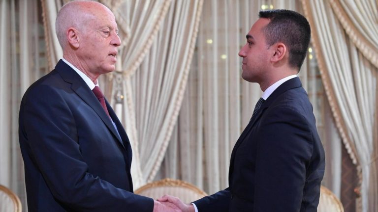 Tunisie: Kaïs Saïed et Luigi Di Maio discutent du partenariat bilatéral et du conflit libyen
