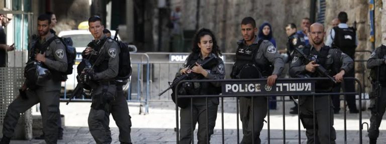 Jérusalem: La police israélienne intensifie sa présence autour de la Mosquée al-Aqsa