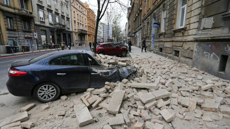 Un fort séisme sème la panique en Croatie