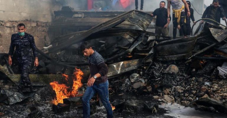 Bande de Gaza : Le Qatar offre une subvention aux victimes de l’incendie et se voit comblé de compliments