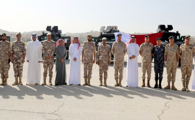 Le Qatar offre des porte-troupes pour l’Armée de la Jordanie